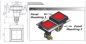 Preview: Leuchttaster quadratisch 52,5x52,5 mm  Low Profil