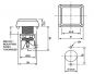 Preview: Taster quadratisch 51x51mm mit Beleuchtung