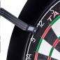 Preview: Dartarena Classic mit Dartboard Bristle Classic und  Auffangring mit LED Beleuchtung Corona Vision