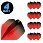 Preview: 4 Flight (12 Stück) SERA PRO.ULTRA BLACK & RED