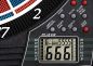 Preview: Darts automats CB-25 LCD with Cabinet-Tournament dimensions- 2-holes triple segments