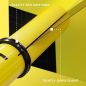 Preview: Schaftset (9 Stk) Nylon Pro Grip TAG gelb & schwarz 2BA