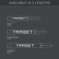 Preview: Shaft set (9 pcs) Nylon Pro Grip TAG orange & black 2BA