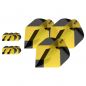 Preview: 3 Flight Set (9 pcs) Target TAG black & yellow