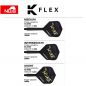 Preview: K-FLEX (3 pcs) Flight & Shaft (No 6) Luke Littler