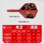Preview: K-FLEX (3 pcs) Flight & Shaft  DARTH MAUL Starwars (No 6)