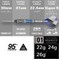 Preview: Target Phil Taylor Power Chrono 95% Swiss Point Steeldarts 2026 – 22g / 24g / 26g