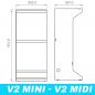 Preview: Base for Changemachine & Tokenvendingmachine V2 Plus - V2 Mini - V2 Midi