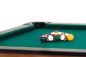 Preview: Coin operated Pool Billiard table Ambassador 8ft mechanical coinvalidator playfield 220x110cm