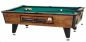 Preview: Coin operated Pool Billiard table Ambassador 8ft mechanical coinvalidator playfield 220x110cm