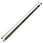 Preview: Pool Cue 2-Piece Buffalo Dominator "NG" #1 13mm glue on tip, black/white