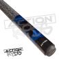 Preview: 19 OZ Pool Cue 2-piece Action Junior blue / 12 mm glue on tip / L:123 cm