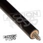 Preview: 19 OZ Pool Cue 2-piece Action Junior black / 12 mm glue on tip / L:123 cm