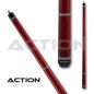 Preview: Pool Cue 2-piece Value burgundy / 13 mm glue on tip / L:148 cm