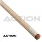 Preview: Pool Cue 2-piece Action Black & White 01 / 13 mm glue on tip / L:148 cm