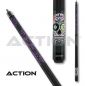 Preview: Pool Cue 2-piece Action Black & White 02 / 13 mm glue on tip / L:148 cm