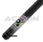 Preview: Pool Cue 2-piece Action Black & White 02 / 13 mm glue on tip / L:148 cm