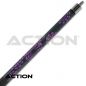 Preview: Pool Cue 2-piece Action Black & White 02 / 13 mm glue on tip / L:148 cm