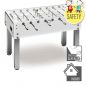 Preview: Football Table Garlando G500, Glass Playfield, Safety-Rods