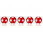 Preview: Ball for foosball table red/white d 35 mm 24 g