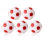 Preview: Ball for foosball table white/red d 35 mm 24 g