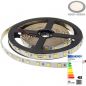 Preview: 60SMD / m 16W / m 24V Professional LED strip 5054 neutral white 5m