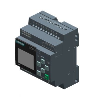 LOGO 8 Basic with 6-digit. LCD-Display, Keyboard, Ethernet 24 CE DC 24 V