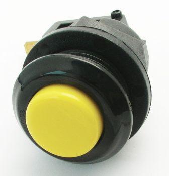 Push Button yellow with Microswitch