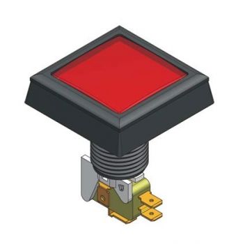 Illuminated Push Buttons 52,5x52,5 mm  Low Profil square