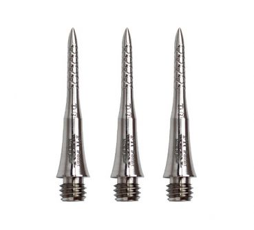 25 mm Dartspitze Steel (3 Stk) Fit Point Titanium spiral