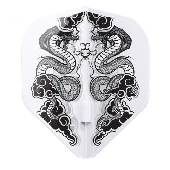 Preview: L-Style Flight Set (3 Stk) Standard Jelle Klaasen v7 L-Flight L1EZ transparent weiß