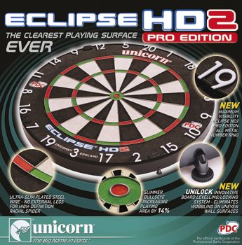 Dartboard Bristle Eclipse HD 2 PRO Unicorn