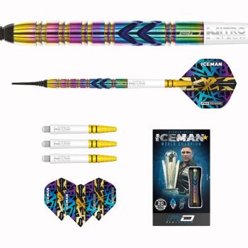 Soft Dartset (3 Stk) Gerwyn "Iceman" Ionic