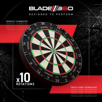 Dartboard Winmau Blade 360 Triple Core Carbon