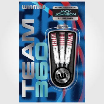 24g Steel Darts Jack Johnson Team 360