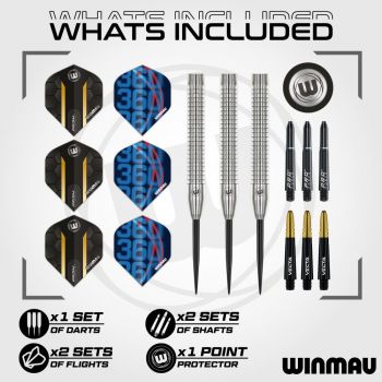 Preview: 24g Steel Dartset Jack Nankervis Team 360