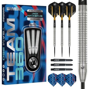 24g Steel Dartset Jack Nankervis Team 360