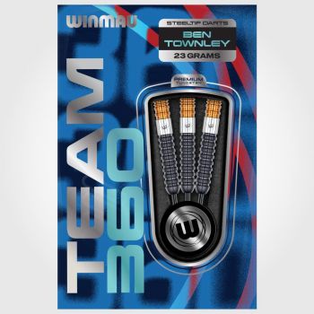 23g Steel Darts Ben Townley Team 360