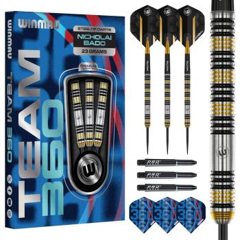 23g Steel Darts Nicholai Bado Team 360