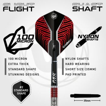 Preview: 23g Steel Dartset Lewis Cook Team 360