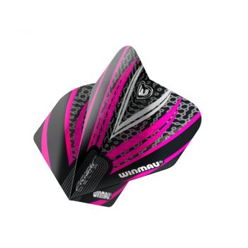 Flight Set Prism Delta black-white-pink 02 Winmau