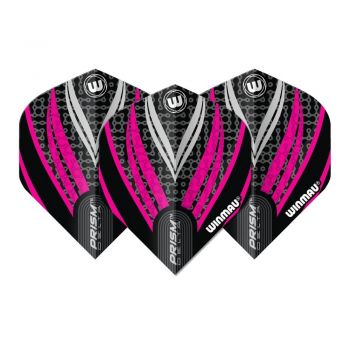 Flight Set Prism Delta black-white-pink 02 Winmau