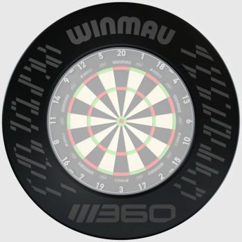 Winmau Blade 360 Black Dartboard Surround