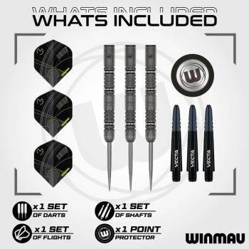 Steel Darts (3 pcs) MvG Signatur Edition 90% Tungsten