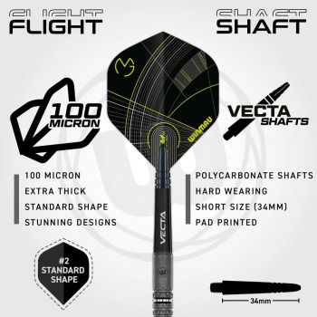 Steel Darts (3 pcs) MvG Signatur Edition 90% Tungsten