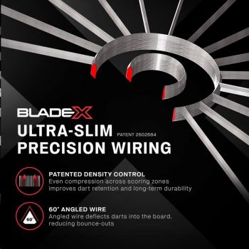 Dartboard Winmau Blade X Offizielles PDC Dartscheibe