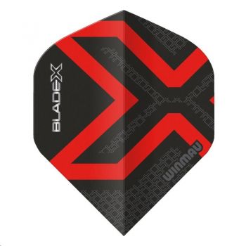 Flight Set Blade X - Prism Delta Metallic Schwarz & Rot