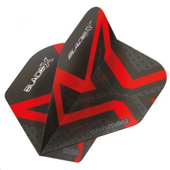 Flight Set Blade X - Prism Delta Metallic Schwarz & Rot