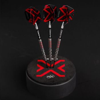 Flight Set Blade X - Prism Delta Metallic Schwarz & Rot