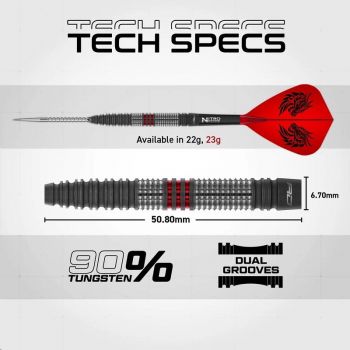 Steel Dartset Jonny Clayton Hiraeth 90% Switch Point Darts